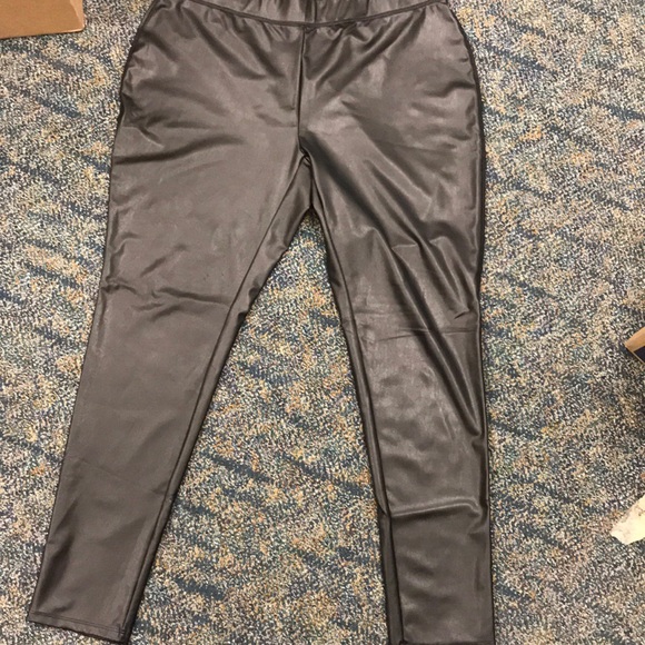 Ashley Stewart Pants - Vegan Leather leggings